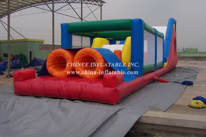 T7-109 Outdoor Inflatable Obstacles Courses