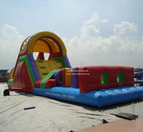 T7-124 Curso de barrera inflable comercial