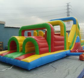 T7-206 Pista de barrera inflable gigante