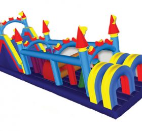 T7-217 Curso de barrera inflable del castillo