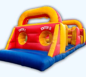 T7-222 Pista de barrera inflable gigante