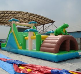 T7-290 Curso de barrera inflable de rana