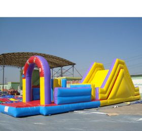 T7-448 Pista de barrera inflable gigante