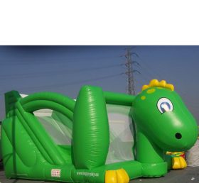 T8-972 Deslizador inflable de dinosaurio