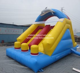 T8-164 Deslizamiento inflable del delfín