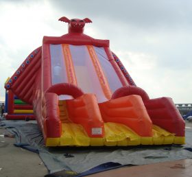 T8-286 Deslizador inflable, tobogán gigante