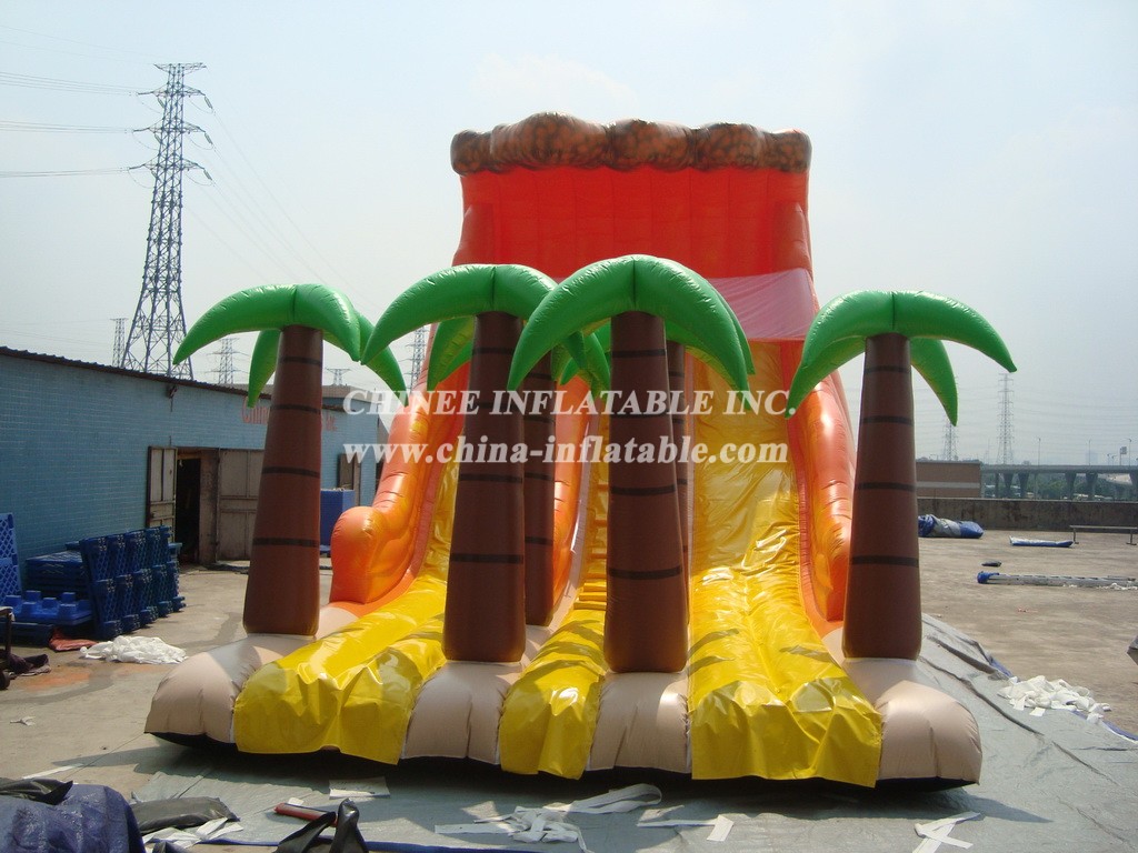 T8-397 Inflatable Slide Jungle Theme Giant Slide