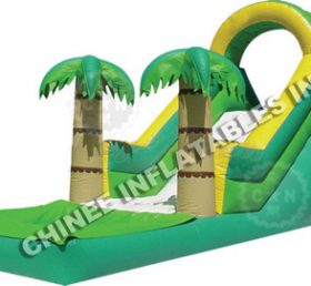 T8-446 Diapositiva inflable del tema de la jungla