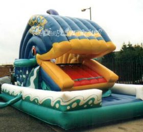 T8-625 Deslizador inflable de ballena