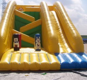 T8-967 Deslizador inflable de tema animal