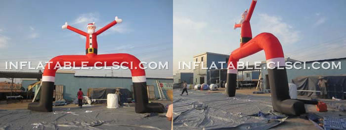 C1-124 Christmas Santa Claus Inflatable Docoration