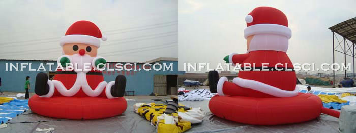 C1-129 Christmas Outdoor Santa Claus Inflatable Decoration
