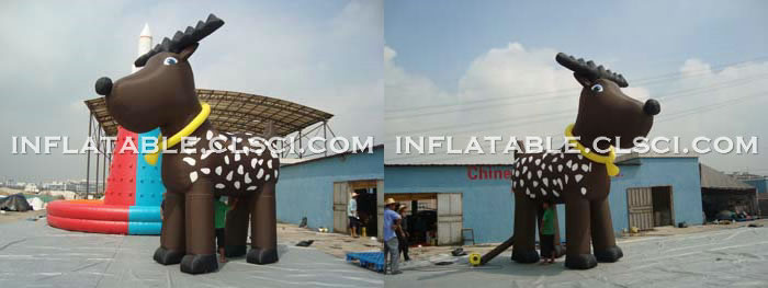 C1-156 Christmas Inflatables Deer