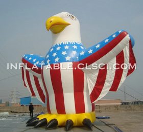 Cartoon1-708 Caricatura inflable Eagle