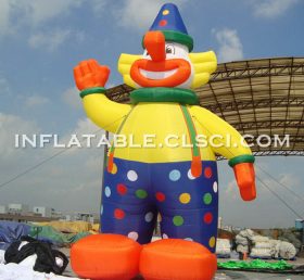 Cartoon1-755 Feliz caricatura inflable payaso