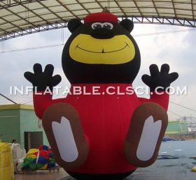 Cartoon1-763 Oso inflable caricatura