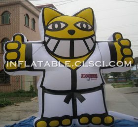 Cartoon1-788 Gato inflable caricatura