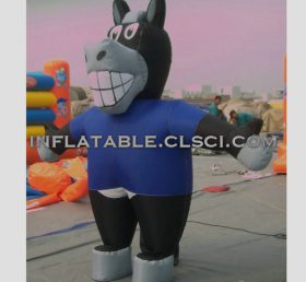 M1-239 Burro inflable caricatura móvil