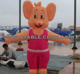 M1-297 Elefante inflable caricatura móvil