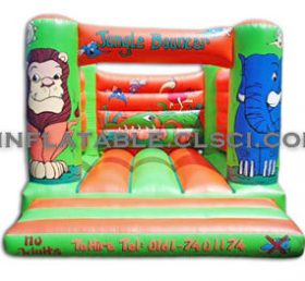 T2-1079 Trampolín inflable con tema de jungla