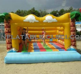 T2-1082 Trampolín inflable con tema de jungla