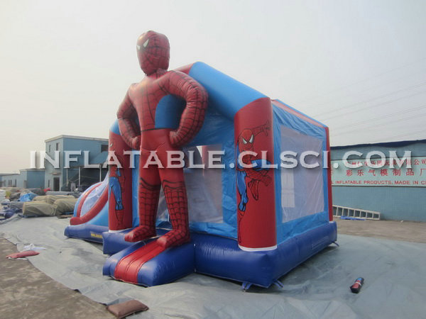 T2-1157 Spider-Man Superhero Inflatable Bouncer