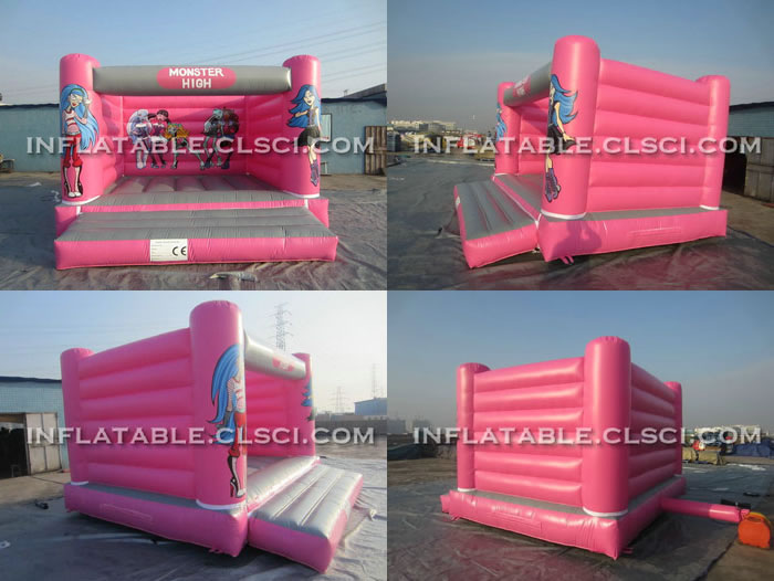 T2-1267 Princess Inflatable Bouncers