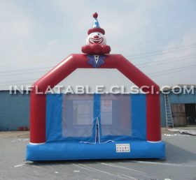 T2-119 Feliz trampolín inflable payaso