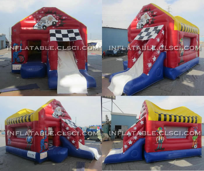T2-1236 Cars Jumper Castle