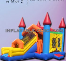 T2-1444 Castillo inflable trampolín