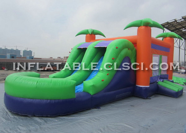 T2-1541 Jungle Theme Inflatable Jumpers