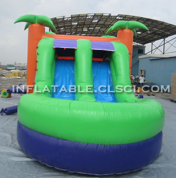 T2-1541 Jungle Theme Inflatable Jumpers