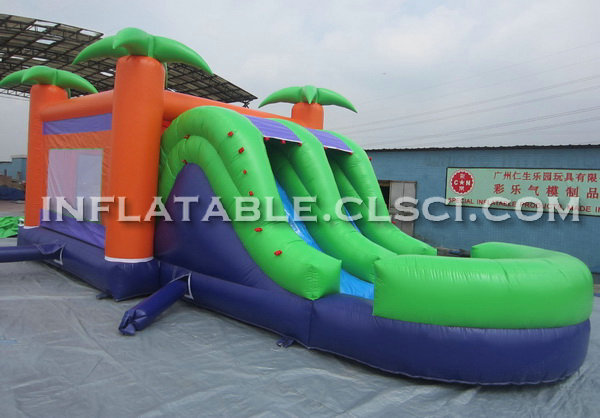 T2-1541 Jungle Theme Inflatable Jumpers