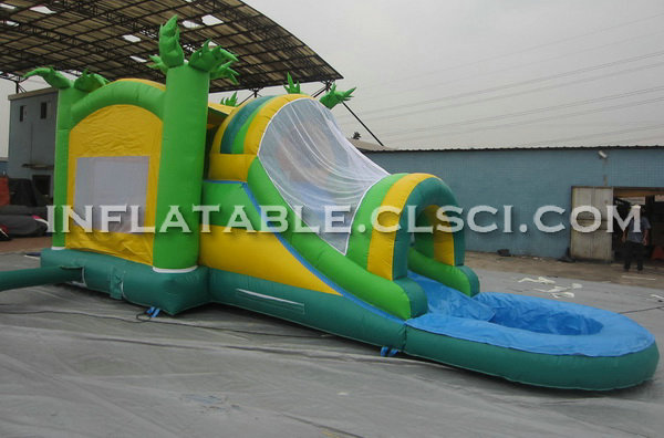 T2-1695 Jungle Theme Inflatable Jumpers
