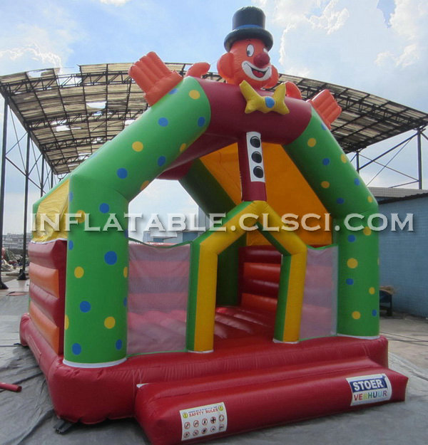 T2-182 Happy Clown Inflatable Jumpers