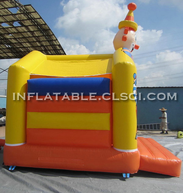 T2-1850 Happy Clown Inflatable Jumpers