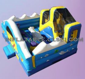 T2-1876 Trampolín inflable del mundo submarino