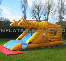 T2-1932 Trampolín inflable Jirafa