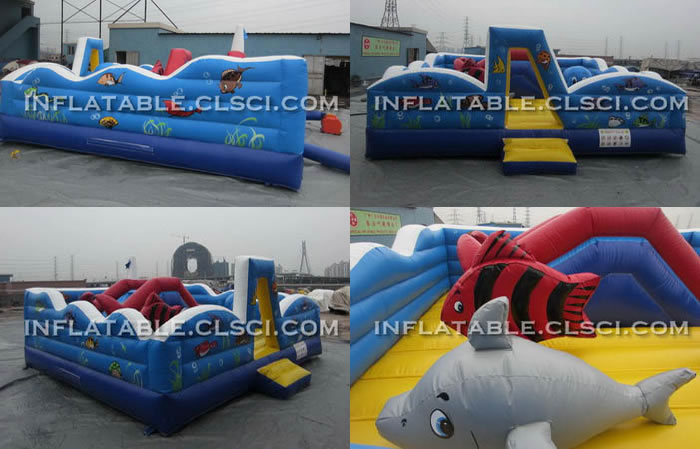 T2-195 Undersea World Inflatable Jumpers