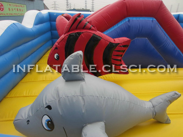 T2-195 Undersea World Inflatable Jumpers