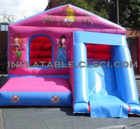 T2-2001 Princesa de la sirena de Disney trampolín inflable