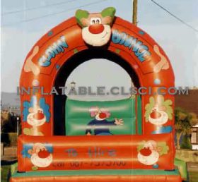 T2-2028 Trampolín inflable payaso