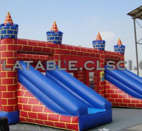 T2-2305 Combinación de castillo de trampolín inflable