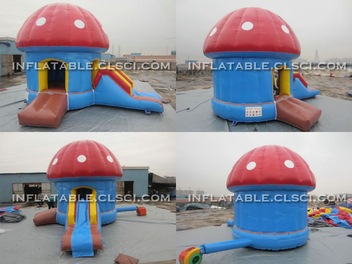 T2-2404 Mushroom Inflatable Bouncers