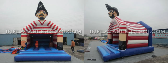 T2-2490 Pirates Inflatable Bouncers