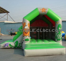 T2-2630 Trampolín inflable del mundo submarino