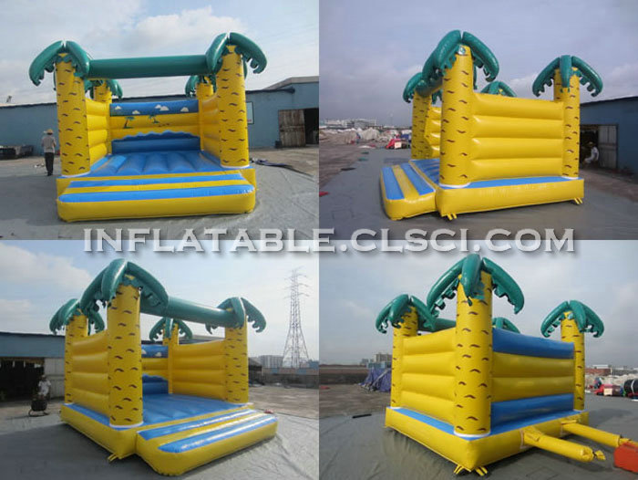 T2-2666 Jungle Theme Inflatable Bouncers