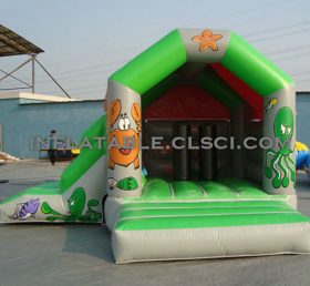 T2-2669 Trampolín inflable del mundo submarino