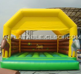 T2-2703 Trampolín inflable de caballo