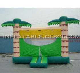 T2-2714 Trampolín inflable con tema de jungla